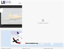 Tablet Screenshot of lm-model.cz